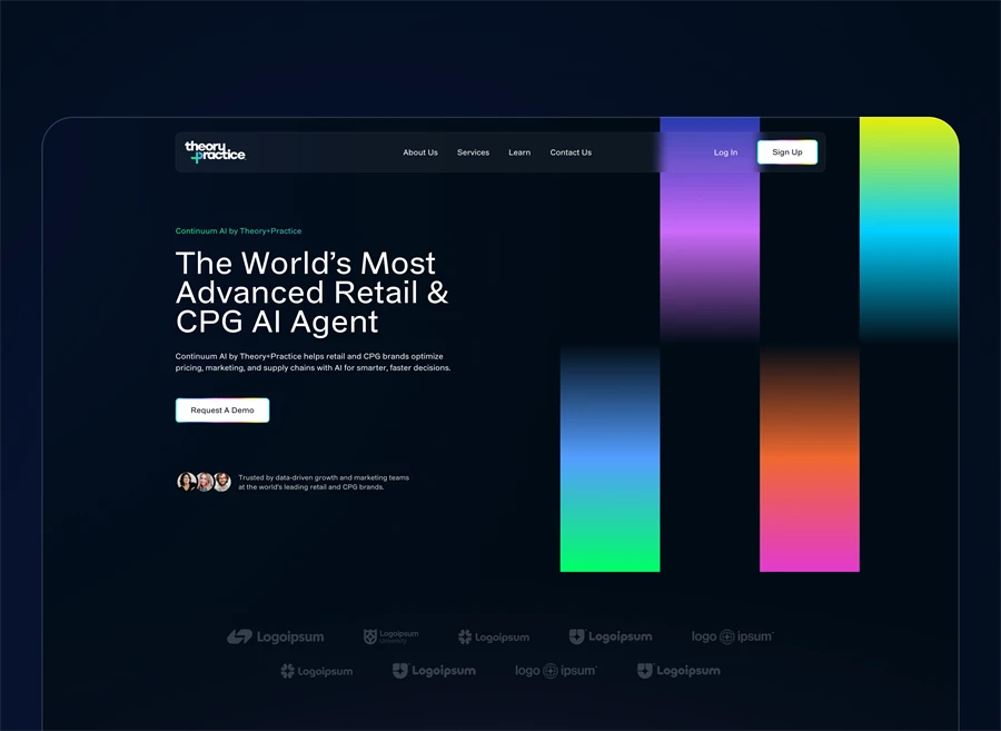 Continuum AI — Hero Section