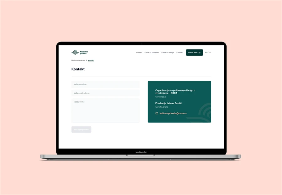 Contact Us Page
